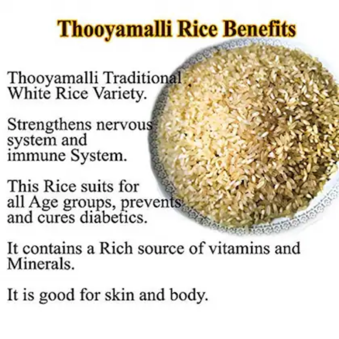 Thooya malli - Traditional rice
