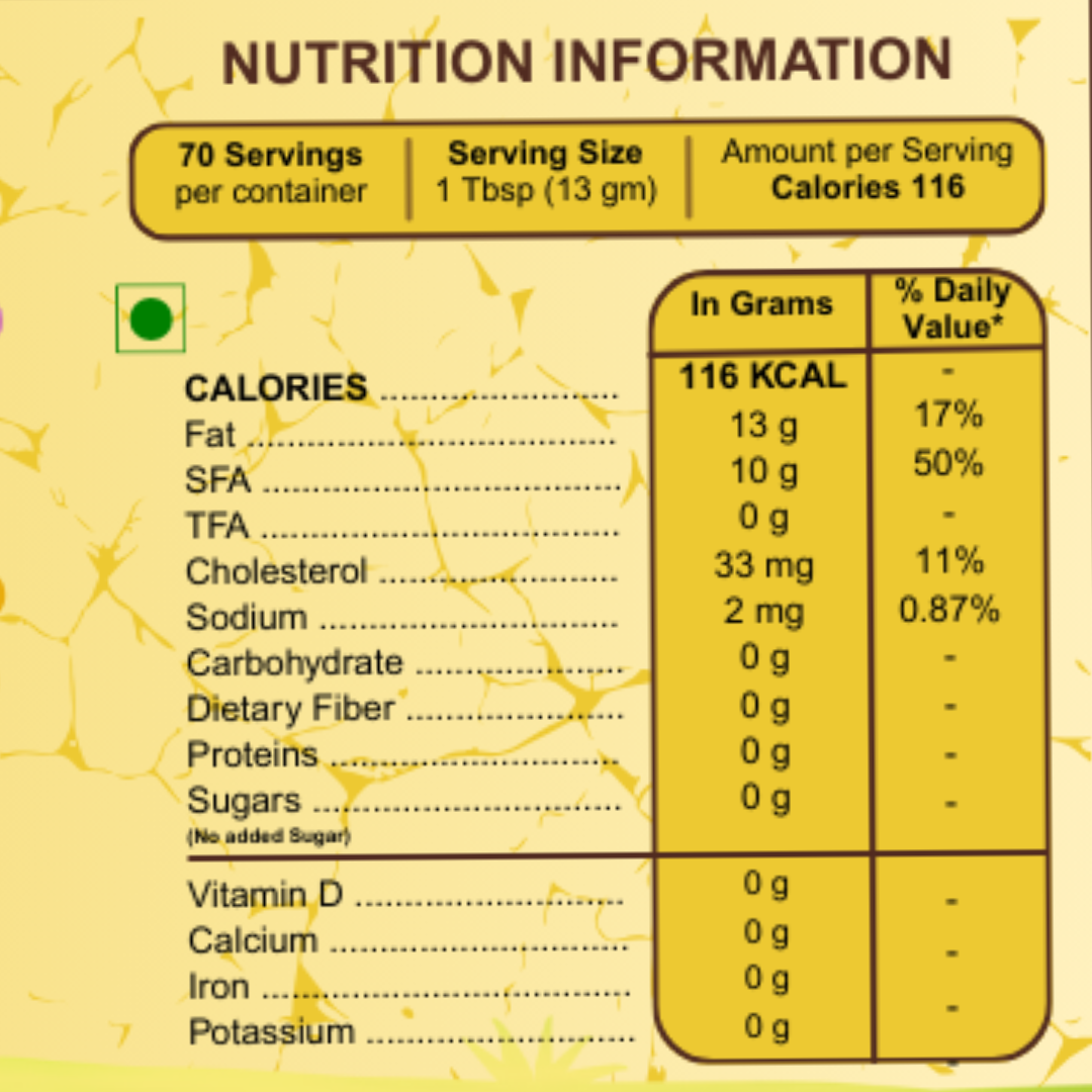 A2 Country cow ghee / Nattu mattu nei