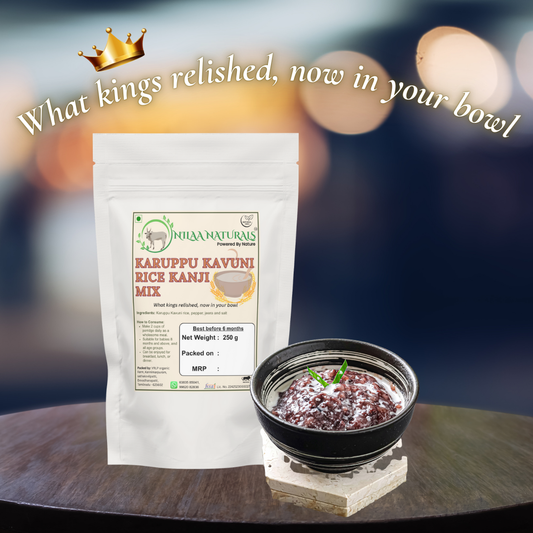 Karuppu Kavuni Rice Kanji mix