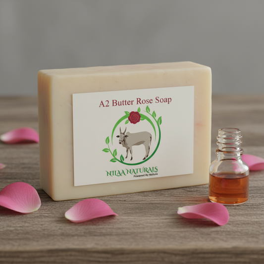A2 butter & Rose soap