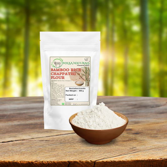 Bamboo rice chappathi flour