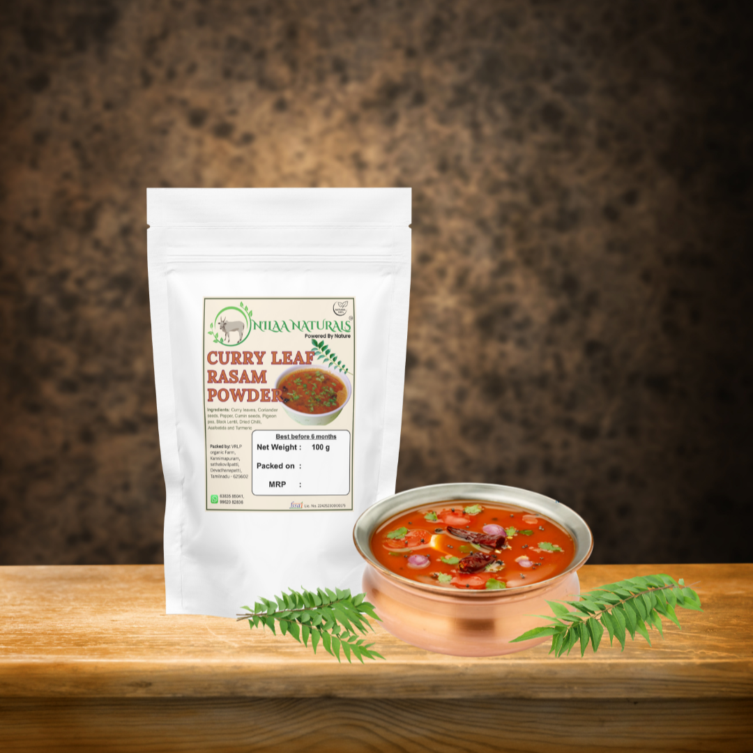 Karuveppilai rasam podi /Curry leaf rasam powder